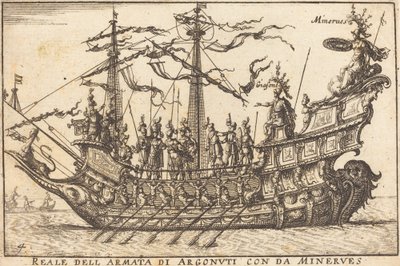 Argonuti királyi hadserege a Minerves-től alkotó: Balthasar Moncornet after Remigio Cantagallina