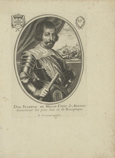 Francisco Manuel de Mello 1608-1666, egy 1640-1650. alkotó: Balthazar Moncornet
