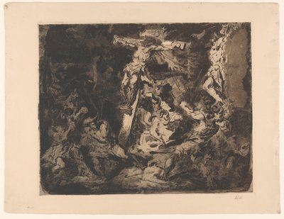 Krisztus a kereszten alkotó: Barbara Elisabeth van Houten (signed by artist)