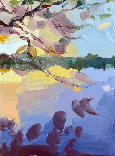 There are no wasted days, 2023 (oil on canvas) alkotó: Barbara Hoogeweegen