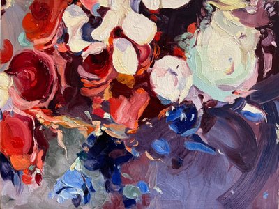 There are no wasted days, 2023 (oil on canvas) alkotó: Barbara Hoogeweegen