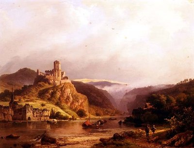 Beilstein a Mosel-parton alkotó: Barend Cornelis Koekkoek