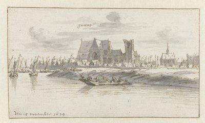 Kilátás a sírra, Észak-Brabantban alkotó: Barend Klotz (attributed to)