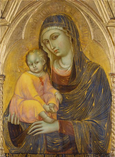 Madonna és gyermeke alkotó: Barnaba da Modena