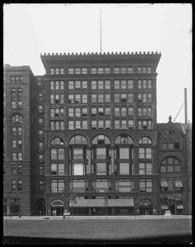 Fine Arts Building, Chicago, Illinois, USA, 1903 körül (f/w fotó) alkotó: Barnes and Crosby