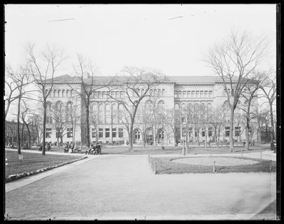 Newberry Library, Chicago, Illinois, USA, 1905 körül (f/w fotó) alkotó: Barnes and Crosby