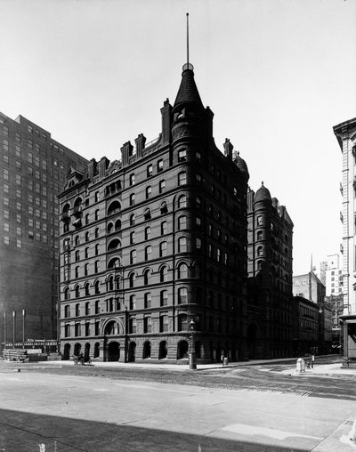 Pullman Building, Chicago, Illinois, USA alkotó: Barnes and Crosby