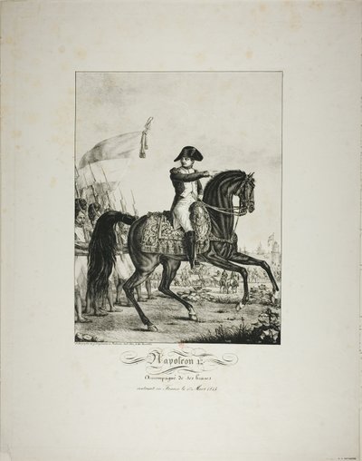Napóleon jóemberei kíséretében visszatér Franciaországba 1815. március 1-jén alkotó: Baron François Pascal Simon Gérard
