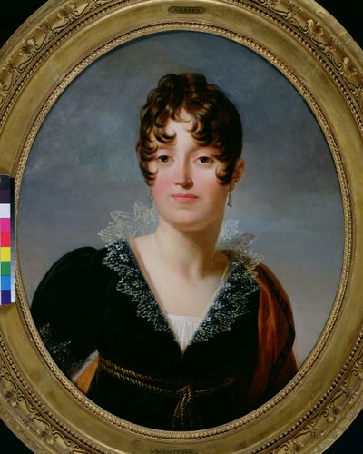Desiree Clary (1781-1860) svéd királyi hercegnő portréja, 1810 körül alkotó: Baron François Pascal Simon Gérard