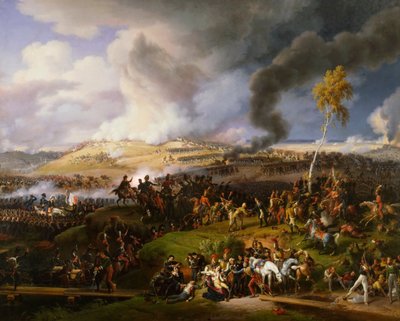 A borodinoi csata 1812. augusztus 26-án alkotó: Baron Lejeune Louis-François