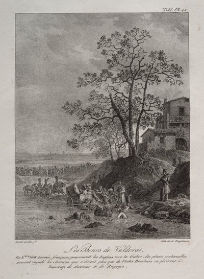 Spanyol kampány: Valderas mocsarai, Leon tartomány alkotó: Baron Louis Albert Guillain Bacler d