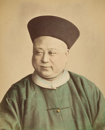 [Kínai úriember], 1870-es évek. alkotó: Baron Raimund von Stillfried