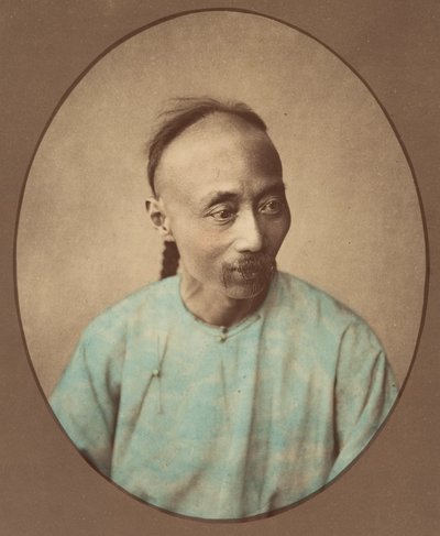 [Kínai ember], 1870-es évek. alkotó: Baron Raimund von Stillfried