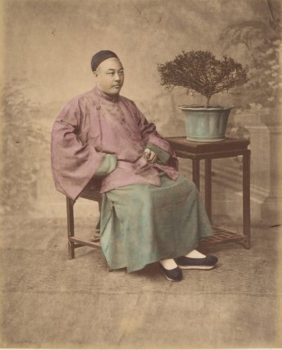 Kereskedő, 1870-es évek. alkotó: Baron Raimund von Stillfried