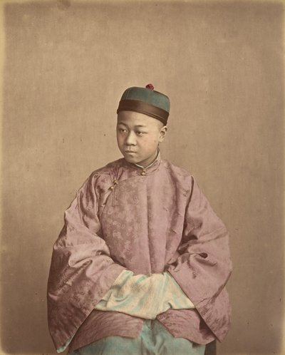 [Fiatal kínai úriember], 1870-es évek. alkotó: Baron Raimund von Stillfried