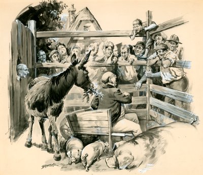 Pickwick in the Pound alkotó: Barrie Linklater