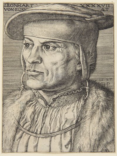 Leonard von Eck kancellár alkotó: Barthel Beham