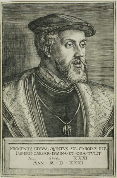 V. Károly császár alkotó: Barthel Beham