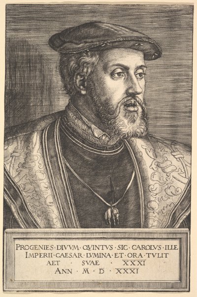 V. Károly császár, 16. század. alkotó: Barthel Beham