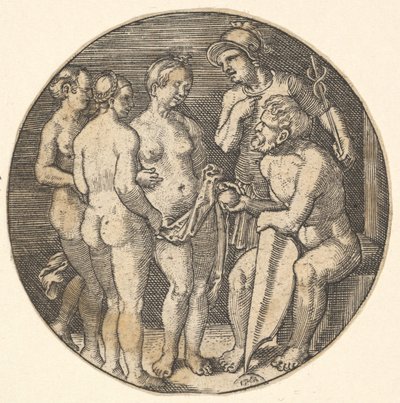 Ítélet a párizsi másolatról, 16. század alkotó: Barthel Beham