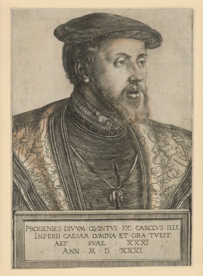 V. Károly császár alkotó: Barthel Beham