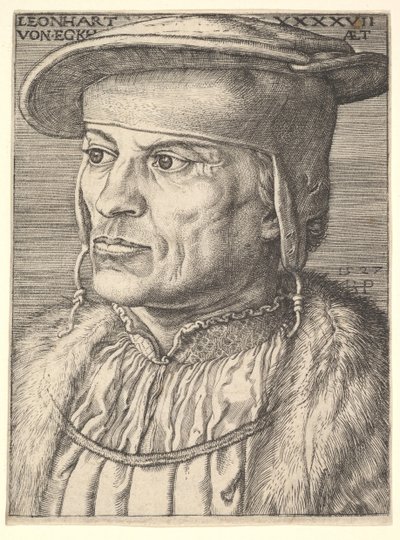 Eckh Leonárd, 1527. alkotó: Barthel Beham