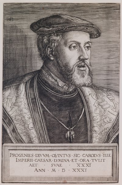 Charles Quint portréja alkotó: Barthel Beham
