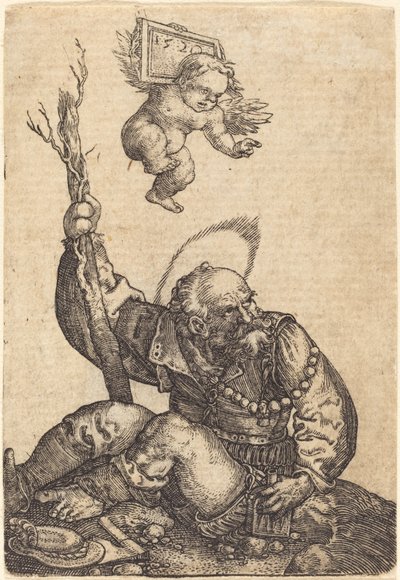 Szent Kristóf alkotó: Barthel Beham
