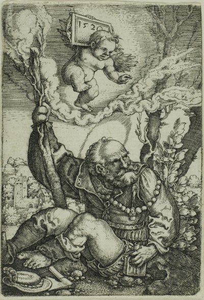 Szent Kristóf alkotó: Barthel Beham