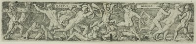 Helén elrablása alkotó: Barthel Beham