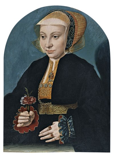 Egy hölgy portréja alkotó: Bartholomaeus Bruyn