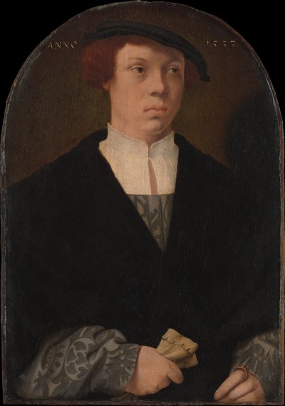 Férfi portré, 1533. alkotó: Bartholomaeus Bruyn the Elder