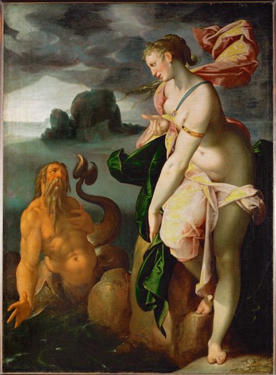 Glaucus és Scylla alkotó: Bartholomaeus Spranger