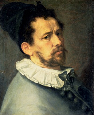 Önarckép, 1580-85 körül alkotó: Bartholomaeus Spranger