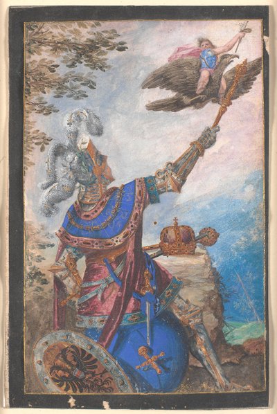 A festészet allegóriája a Habsburg-ház alatt alkotó: Bartholomäus Strobel d.Y.
