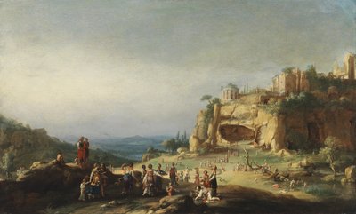 Árkádiai táj alkotó: Bartholomeus Breenbergh