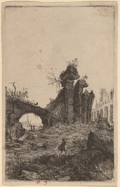 A Colosseum romjai alkotó: Bartholomeus Breenbergh