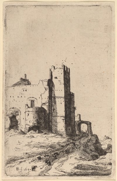 Leoni városa, Frascati közelében alkotó: Bartholomeus Breenbergh