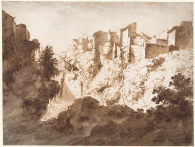 Tivoli látképe alkotó: Bartholomeus Breenbergh