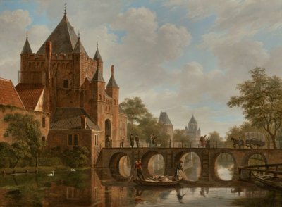 The Great Houtpoort, Haarlem alkotó: Bartholomeus Johannes van Hove