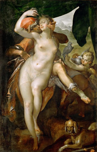 Vénusz és Adonisz alkotó: Bartholomeus Spranger