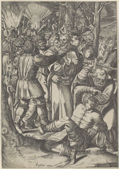 Krisztus fogsága alkotó: Bartholomeus Willemsz. Dolendo (possibly)