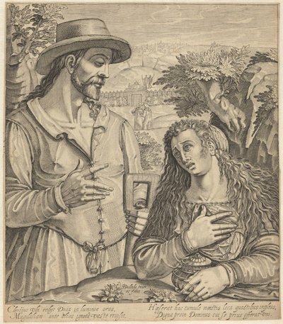 Krisztus megjelenik Mária Magdolnának alkotó: Bartholomeus Willemsz. Dolendo