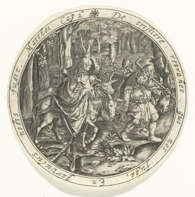 Repülés Egyiptomba alkotó: Bartholomeus Willemsz. Dolendo