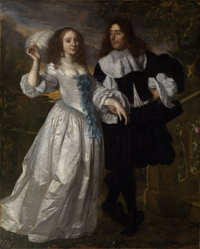Fiatal patrícius házaspár alkotó: Bartholomeus van der Helst