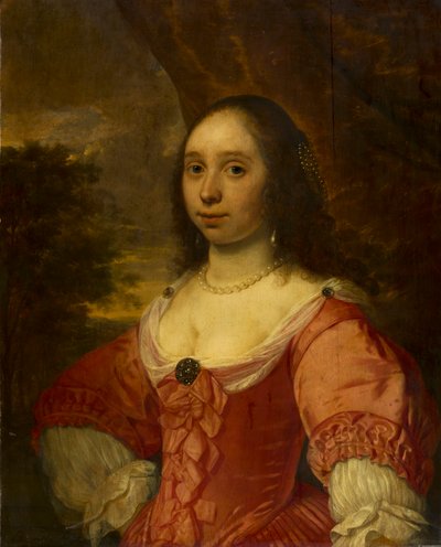 Női portré alkotó: Bartholomeus van der Helst