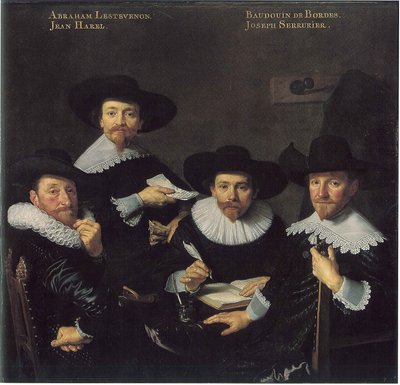 A vallon árvaház régensei alkotó: Bartholomeus van der Helst