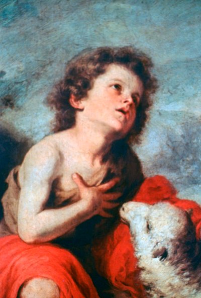 Keresztelő Szent János gyermekkorában, 1665 alkotó: Bartolomé Esteban Murillo