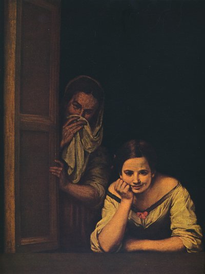 Két nő egy ablakban, 1655-1660 alkotó: Bartolomé Esteban Murillo