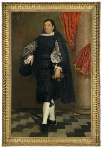 Egy úriember portréja alkotó: Bartolome Esteban and studio Murillo